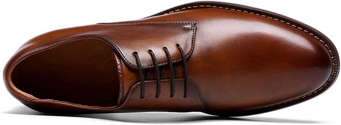 Clarey Regent Derby – Cognac Full-Grain Calf Leather
