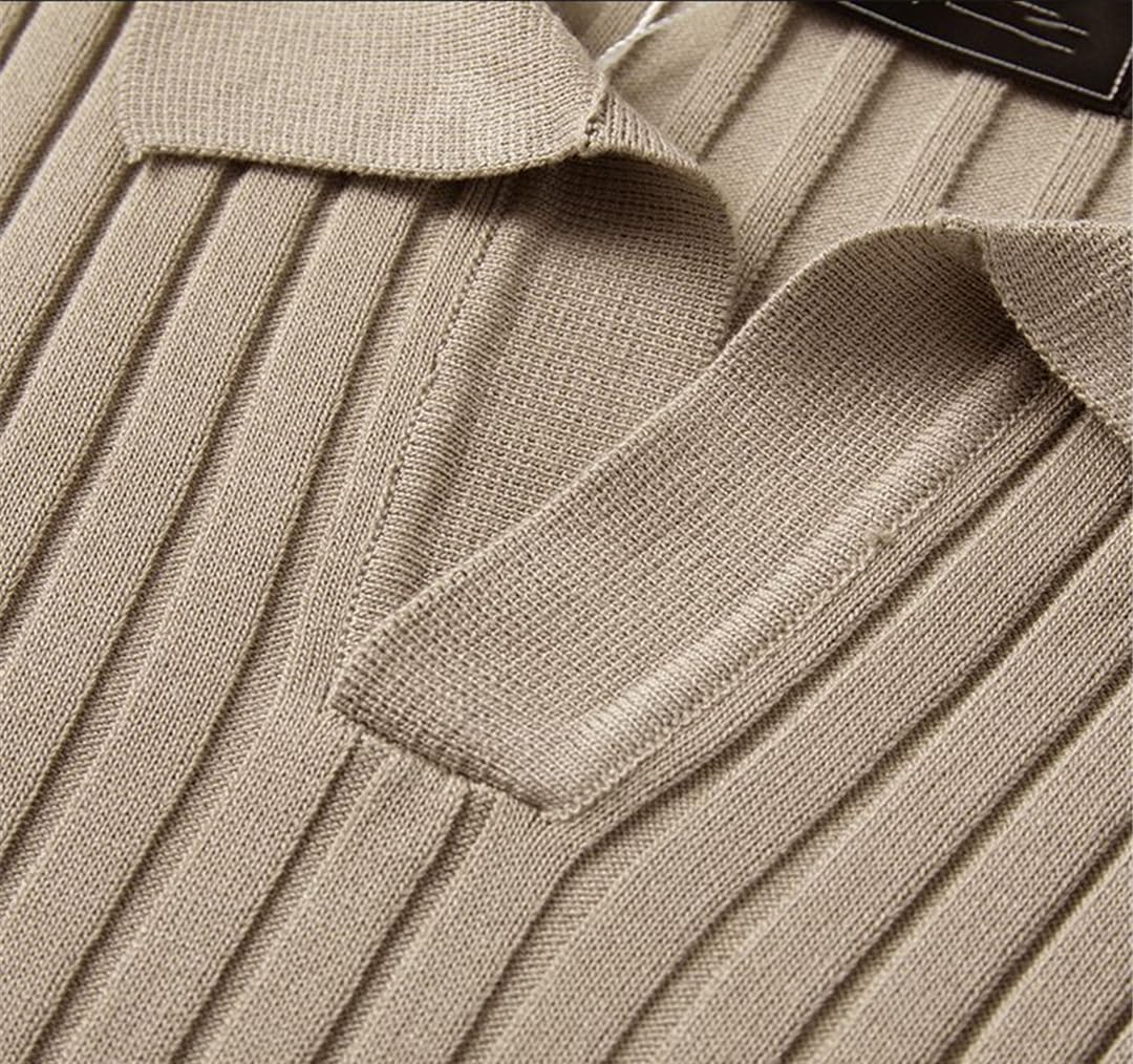 Linea Polo Shirt – Textured Elegance in a Refined Apricot Hue | Buy 1, Get 1 Free