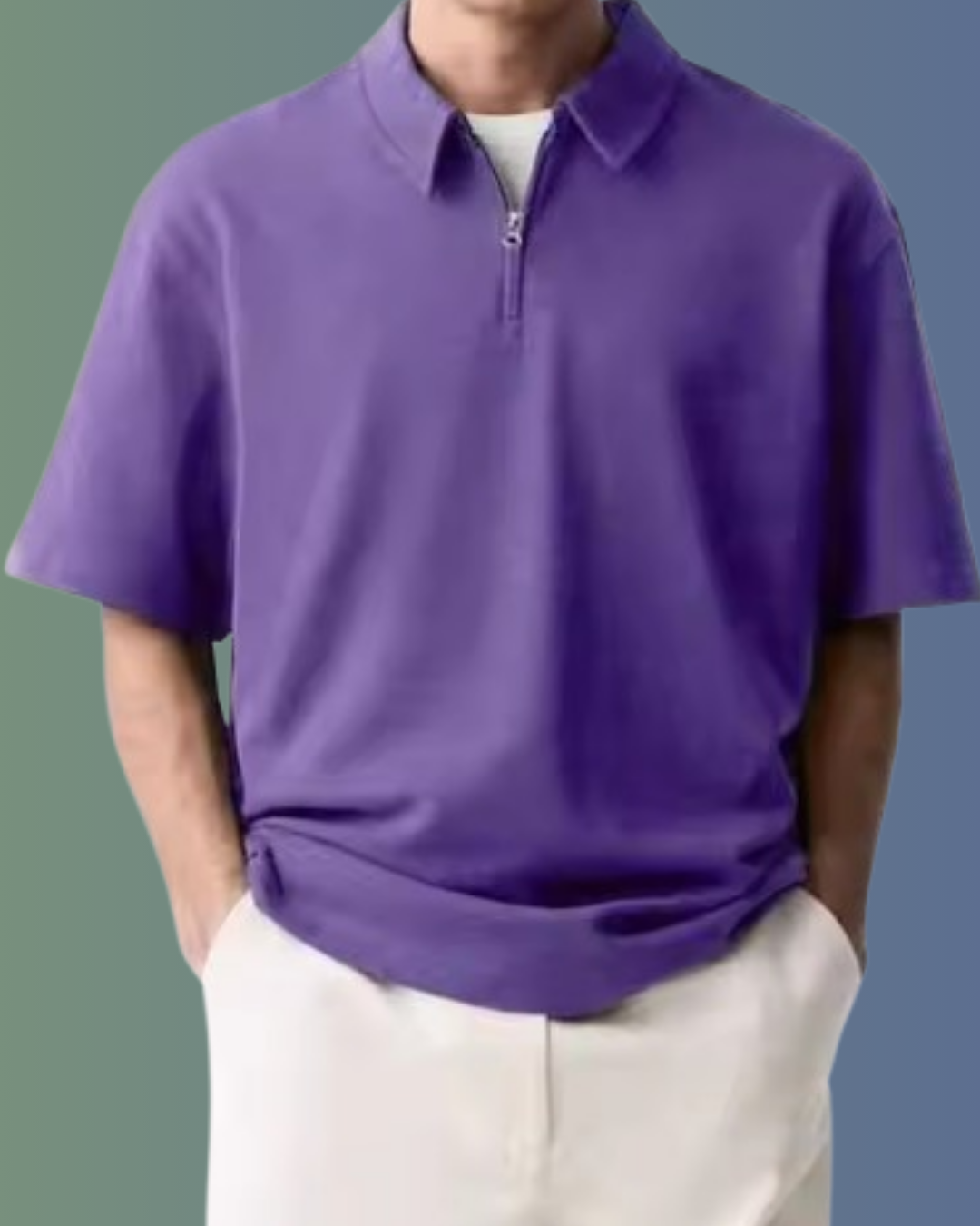 The Capri – Luxor Men™ Knit Polo - Buy 1, Get a Free Watch