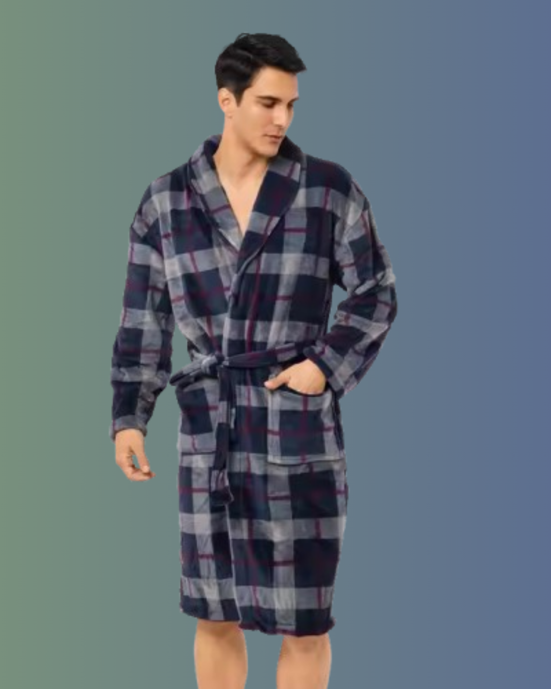 The Bath – Luxor Men™ Spa Robe - Buy 1, Get Slippers & a Towel Set Free