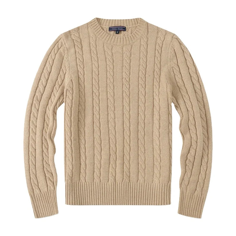 The Sandringham – Luxor Men™ Cashmere Jumper - Buy 1, Get a Scarf, Beanie & Gloves Free