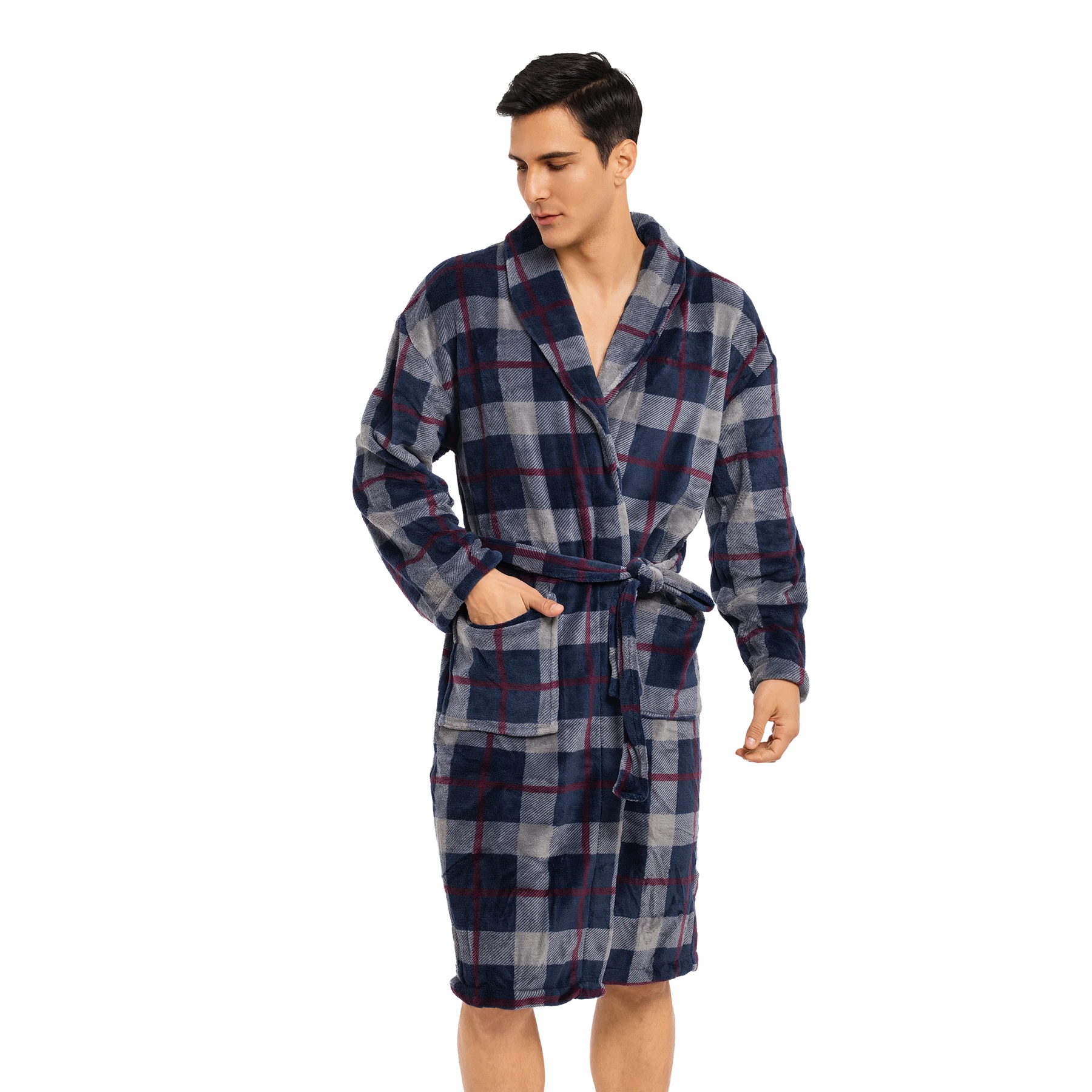 The Bath – Luxor Men™ Spa Robe - Buy 1, Get Slippers & a Towel Set Free