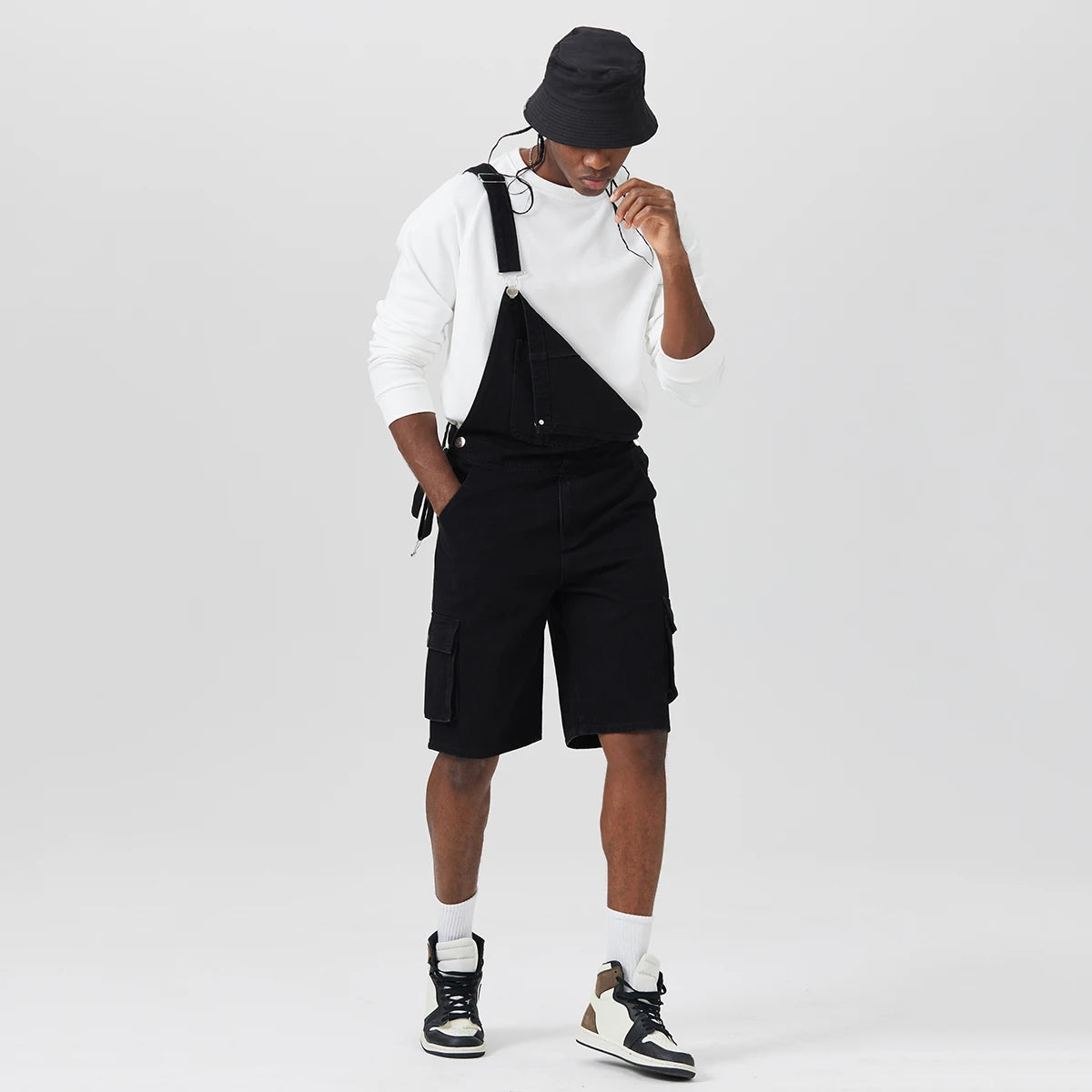The Shoreditch – Luxor Men™ Denim Shortall - Buy 1, Get a Hoodie & Sneakers Free