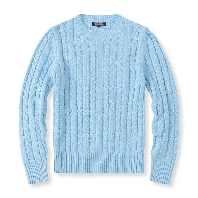 The Sandringham – Luxor Men™ Cashmere Jumper - Buy 1, Get a Scarf, Beanie & Gloves Free
