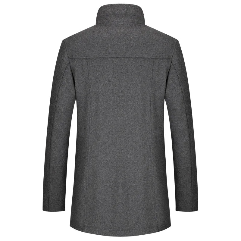 The Regent Overcoat– Luxor Men™ Quilted Field Jacket - Free Express Shipping Included