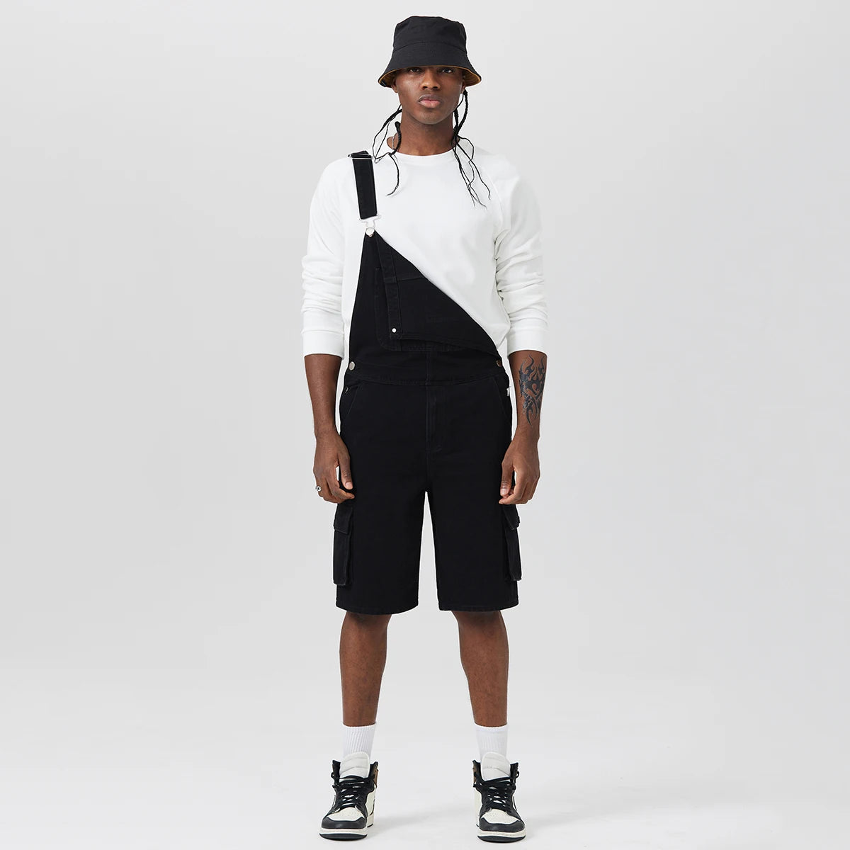 The Shoreditch – Luxor Men™ Denim Shortall - Buy 1, Get a Hoodie & Sneakers Free