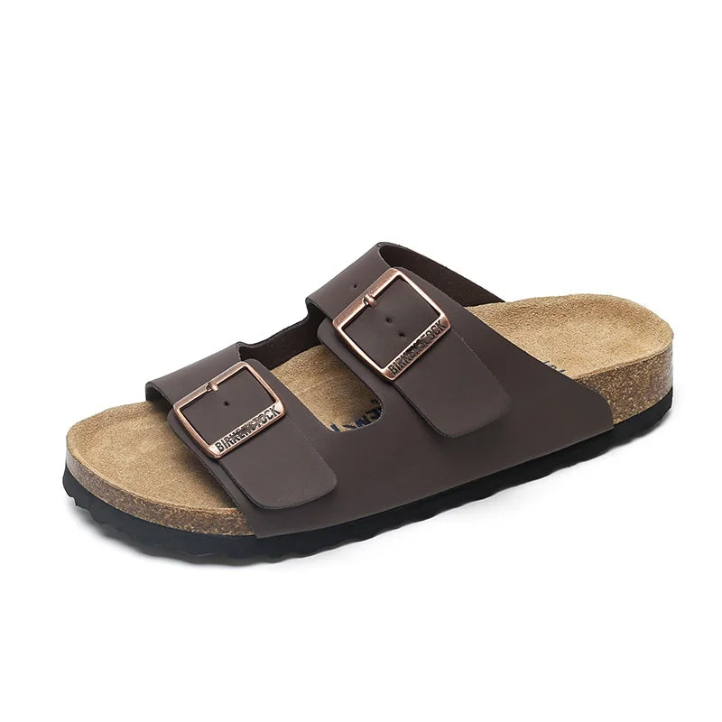 The Bavarian – Luxor Men™ Footbed Sandal - Buy 1 Get a Free Leather Care Kit