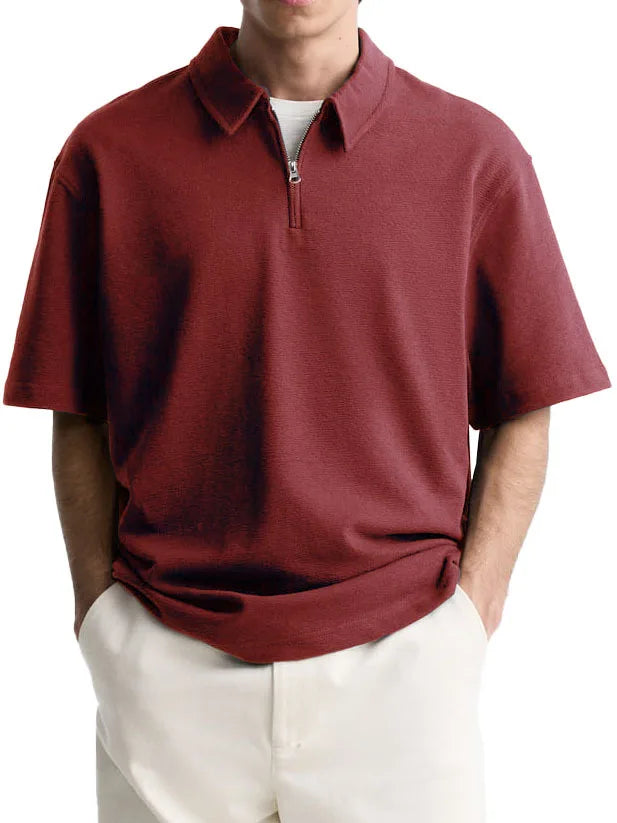 The Capri – Luxor Men™ Knit Polo - Buy 1, Get a Free Watch