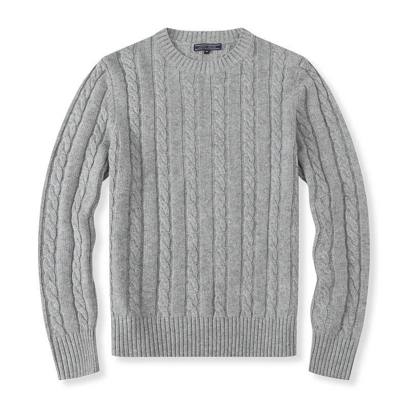 The Sandringham – Luxor Men™ Cashmere Jumper - Buy 1, Get a Scarf, Beanie & Gloves Free