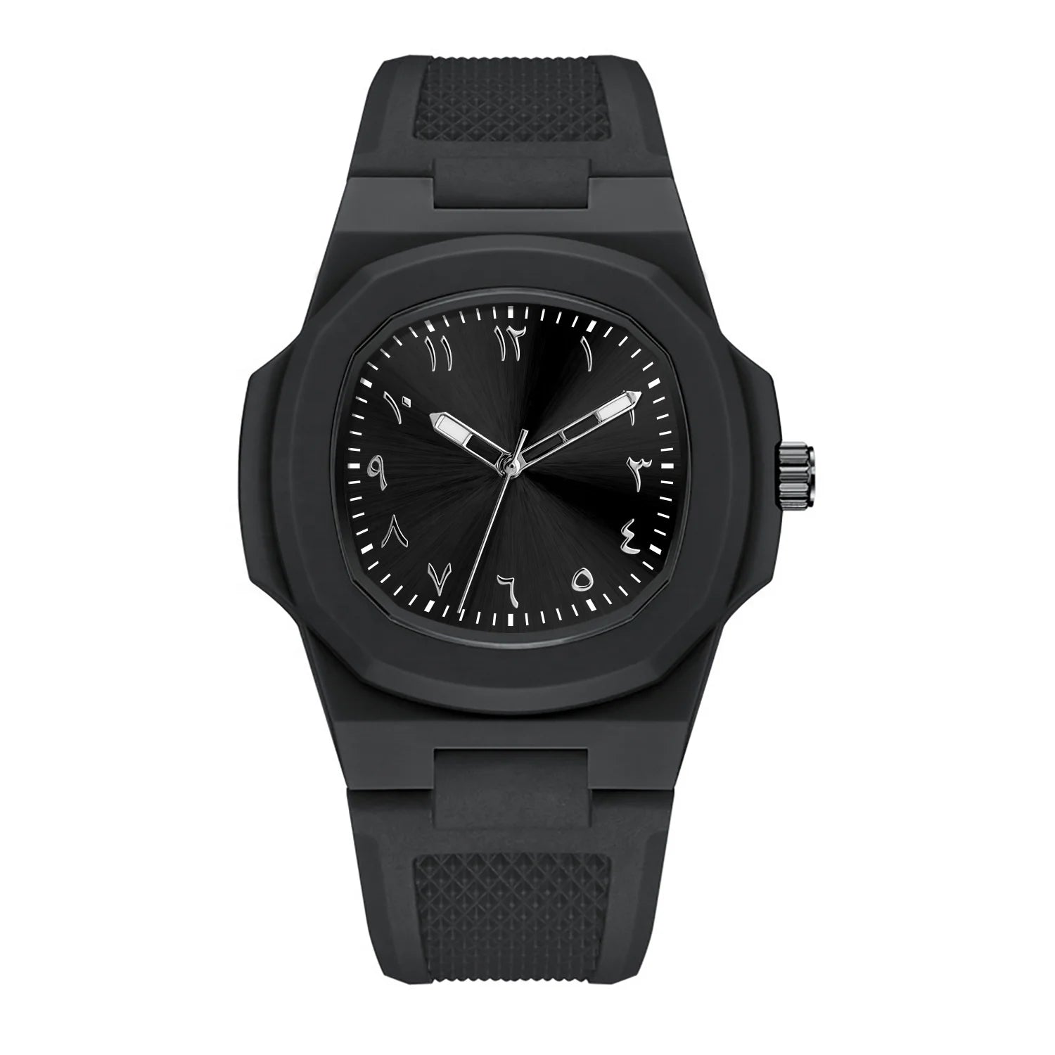 The Riyadh – Luxor Men™ Arabic Dial Stealth Watch - Buy 1 Get 3 Bracelets