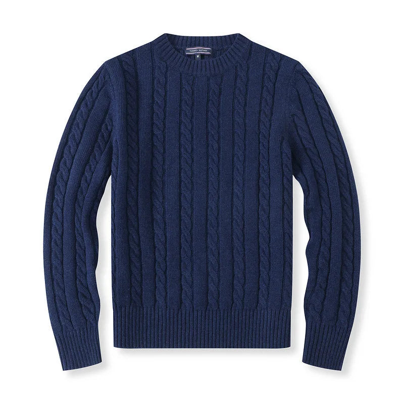 The Sandringham – Luxor Men™ Cashmere Jumper - Buy 1, Get a Scarf, Beanie & Gloves Free
