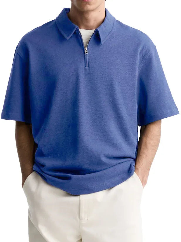 The Capri – Luxor Men™ Knit Polo - Buy 1, Get a Free Watch
