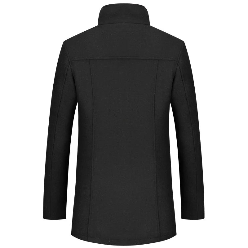 The Regent Overcoat– Luxor Men™ Quilted Field Jacket - Free Express Shipping Included