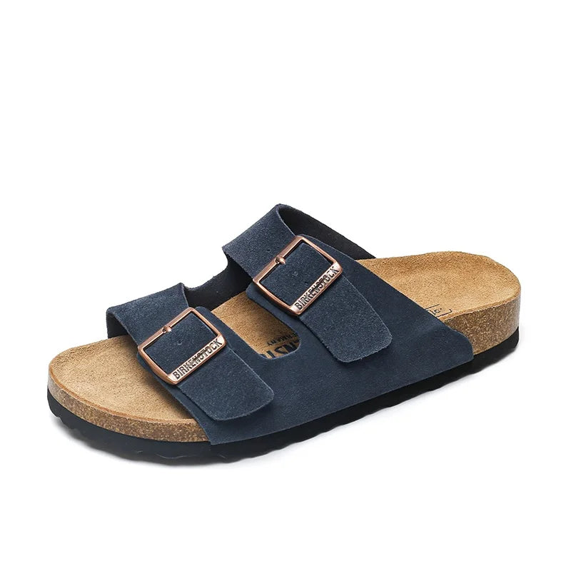 The Bavarian – Luxor Men™ Footbed Sandal - Buy 1 Get a Free Leather Care Kit
