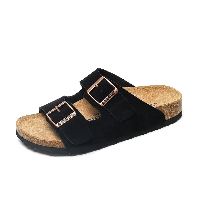 The Bavarian – Luxor Men™ Footbed Sandal - Buy 1 Get a Free Leather Care Kit