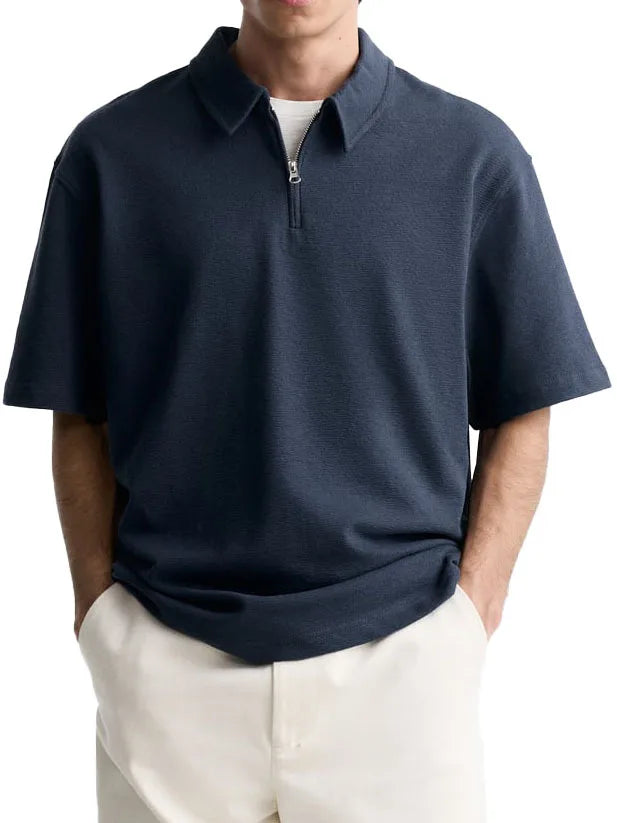 The Capri – Luxor Men™ Knit Polo - Buy 1, Get a Free Watch