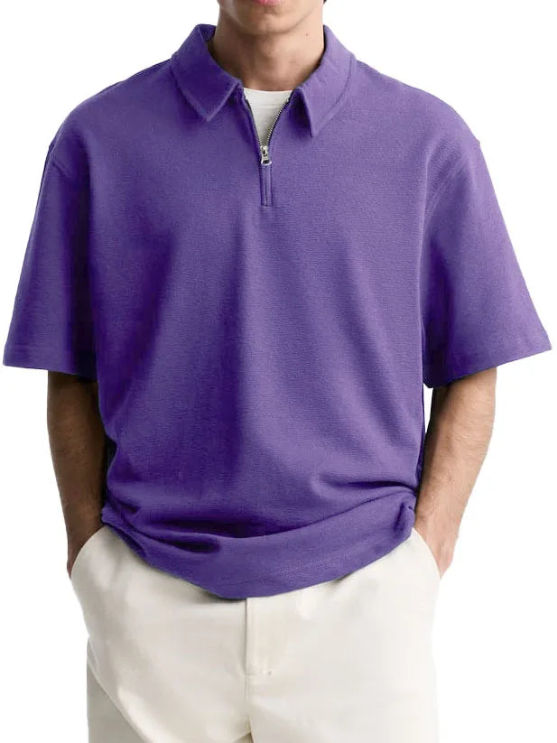 The Capri – Luxor Men™ Knit Polo - Buy 1, Get a Free Watch
