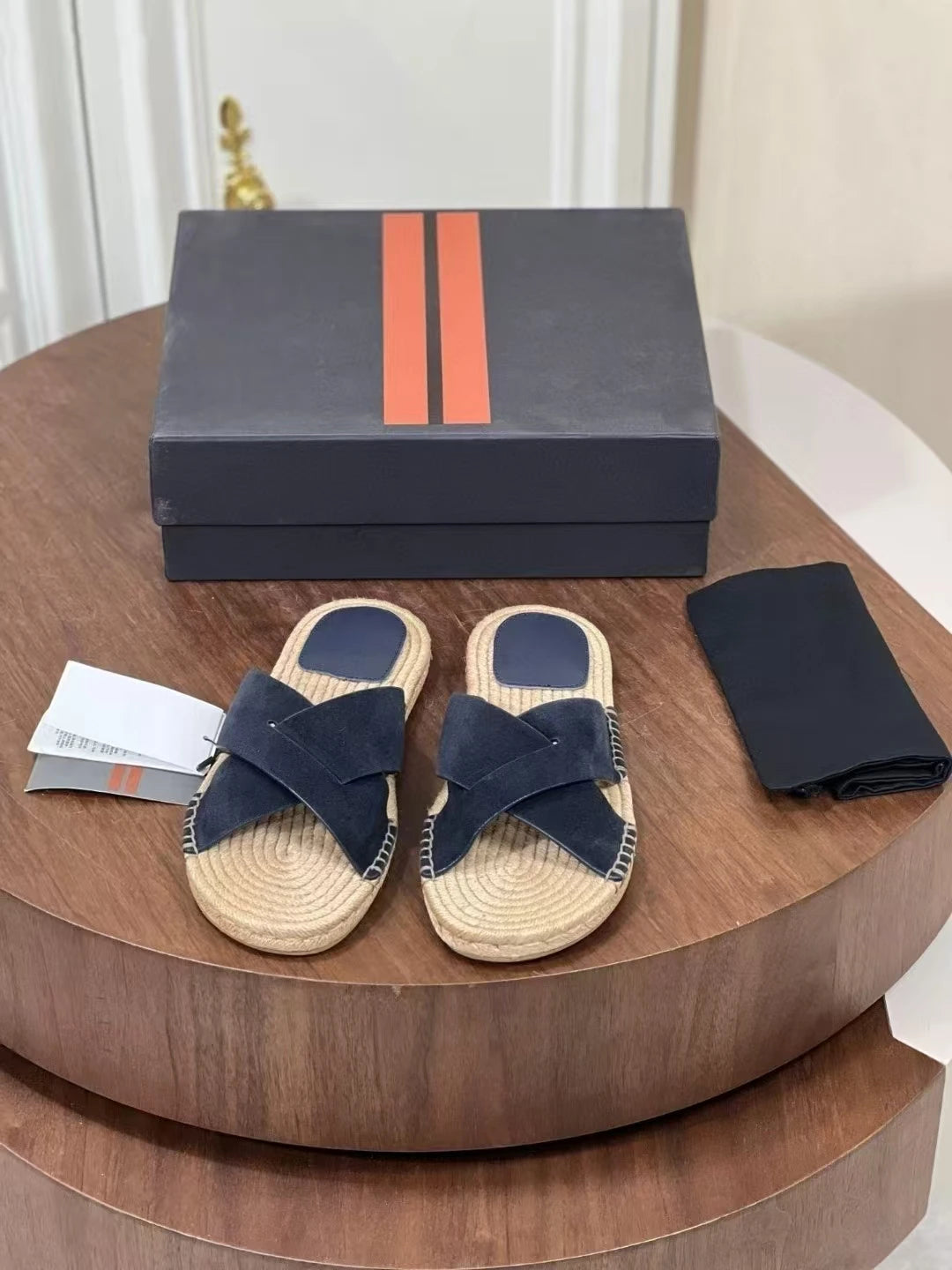 The Ibiza – Luxor Men™ Artisanal Slide - Buy 1 Pair, Get a Free Watch