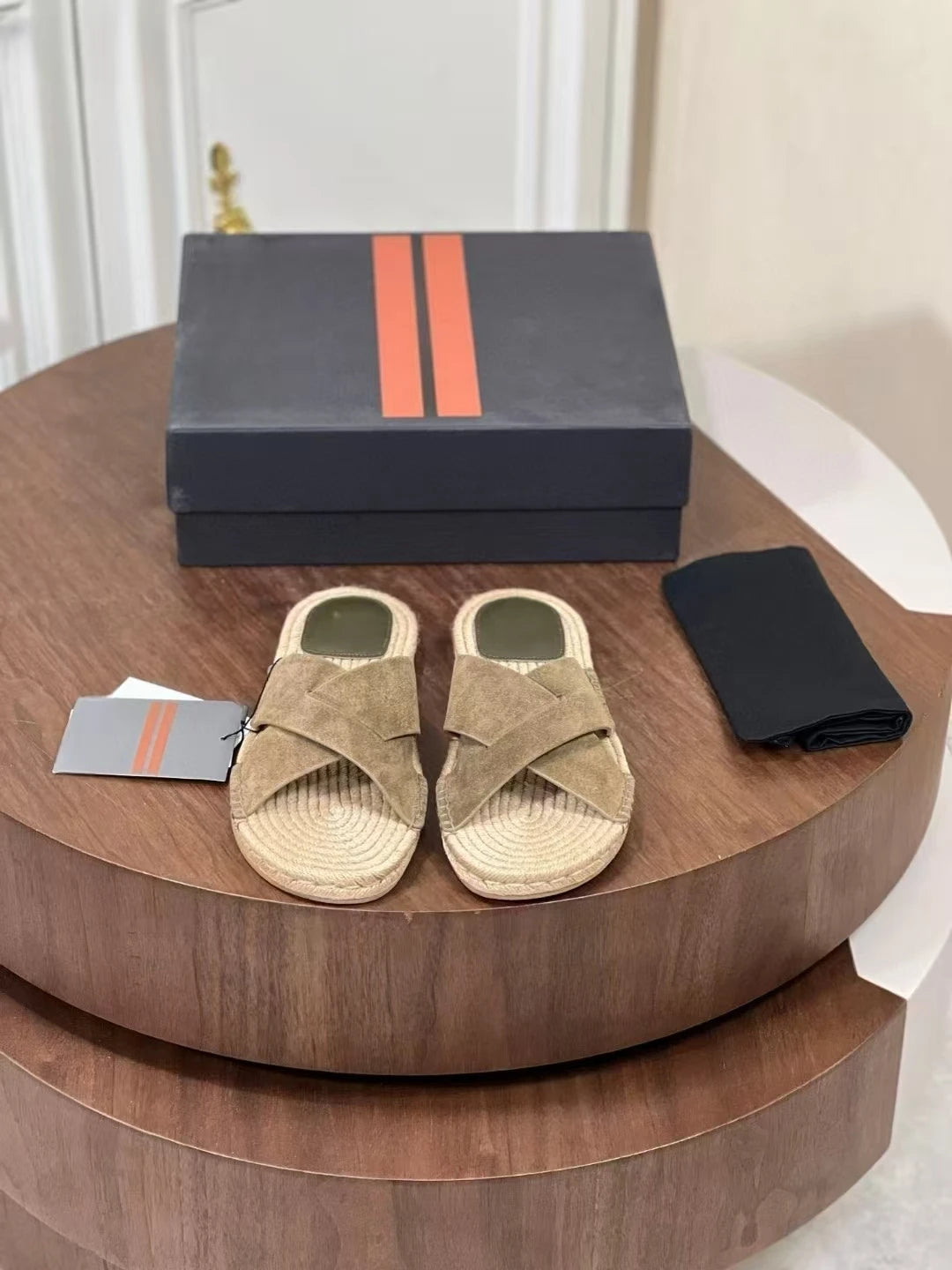 The Ibiza – Luxor Men™ Artisanal Slide - Buy 1 Pair, Get a Free Watch