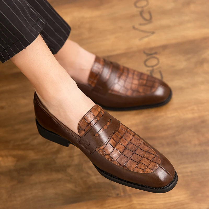 The Canary Wharf – Luxor Men™ Dress Loafer - Buy 1 Get a Shoe Care System