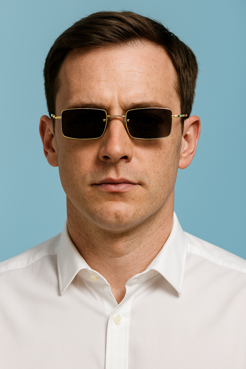 Aurum Edge Sunglasses – Modern Design with Gold Detailing | Buy 1, Get 1 Free