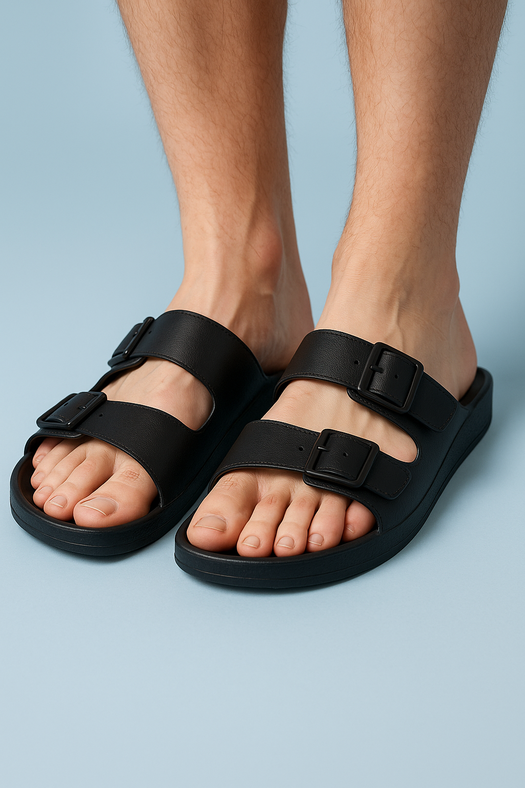 OrthoBirke Sandals – Casual Elegance with Orthopaedic Comfort and Double Buckle Design | Buy 1, Get 1 Free