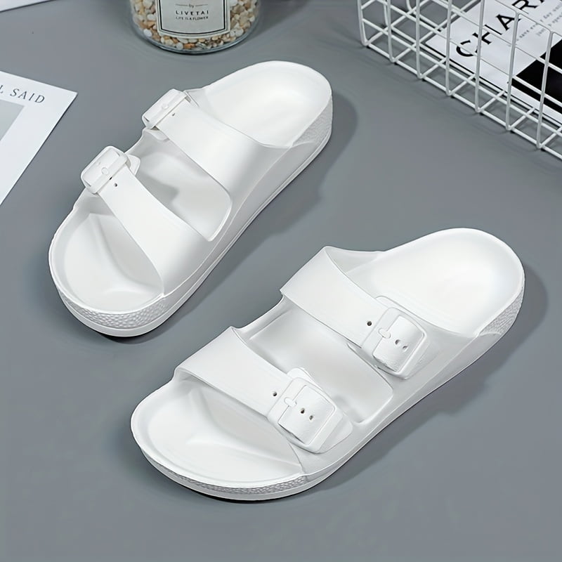 OrthoBirke Sandals – Casual Elegance with Orthopaedic Comfort and Double Buckle Design | Buy 1, Get 1 Free