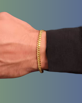 The Bond Street – Luxor Men™ Classic Curb Bracelet - Buy 1 Get a Signature Wallet