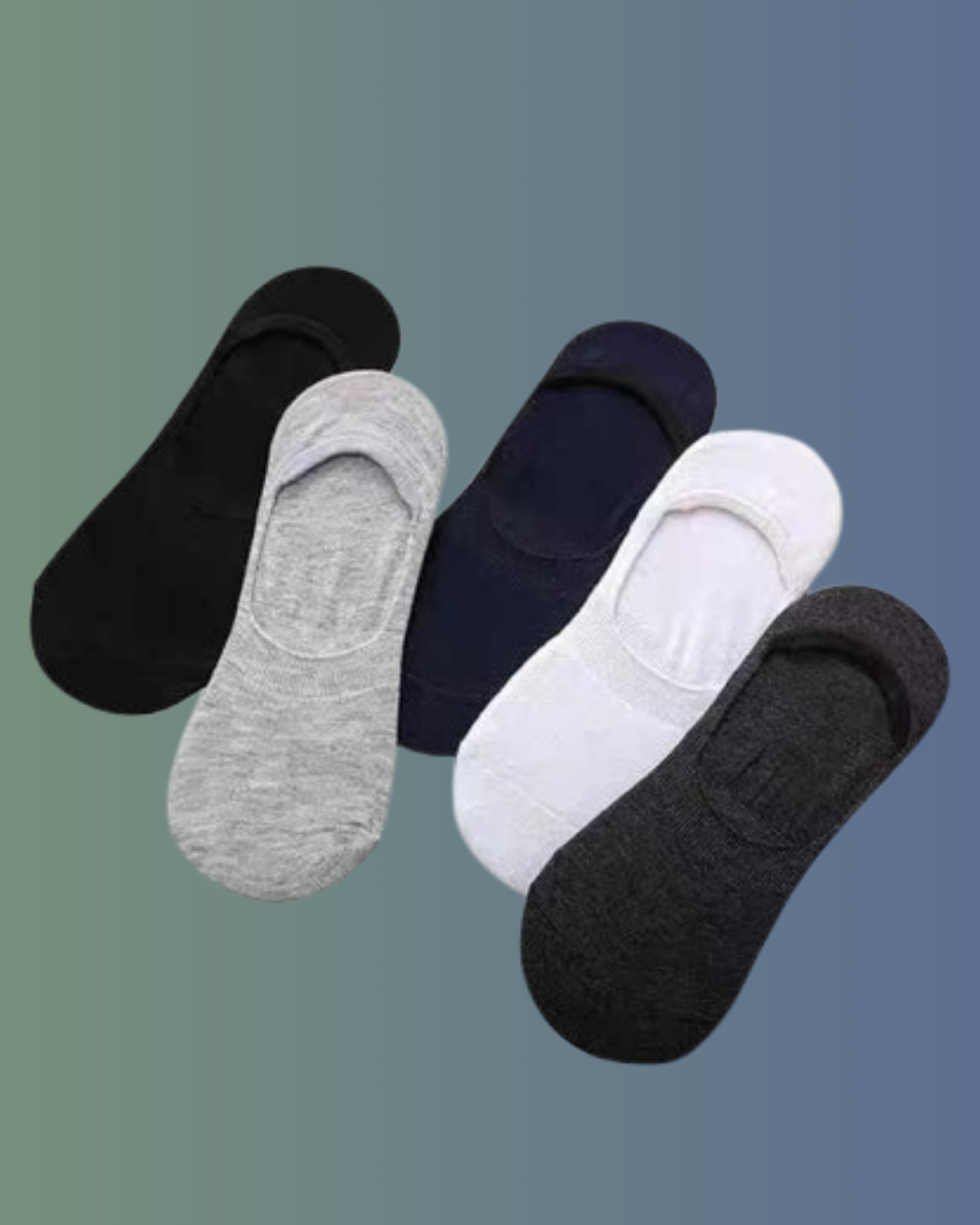 The Riviera – Luxor Men™ Invisible Sock (5-Pack) - Buy 1 Pack, Get 2 Free