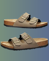 The Bavarian – Luxor Men™ Footbed Sandal - Buy 1 Get a Free Leather Care Kit