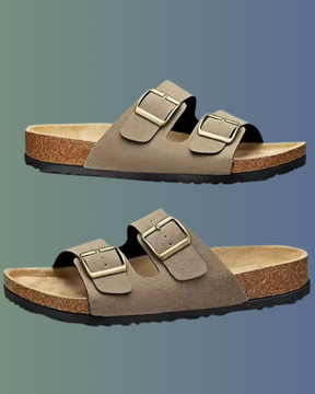 The Bavarian – Luxor Men™ Footbed Sandal - Buy 1 Get a Free Leather Care Kit