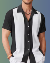The Havana – Luxor Men™ Camp Collar Shirt - Buy 1, Get Trousers & a Belt Free