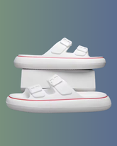 The Tulum – Luxor Men™ Platform Slide - Buy 1 Get a Free Linen Tote Bag