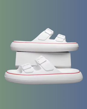 The Tulum – Luxor Men™ Platform Slide - Buy 1 Get a Free Linen Tote Bag