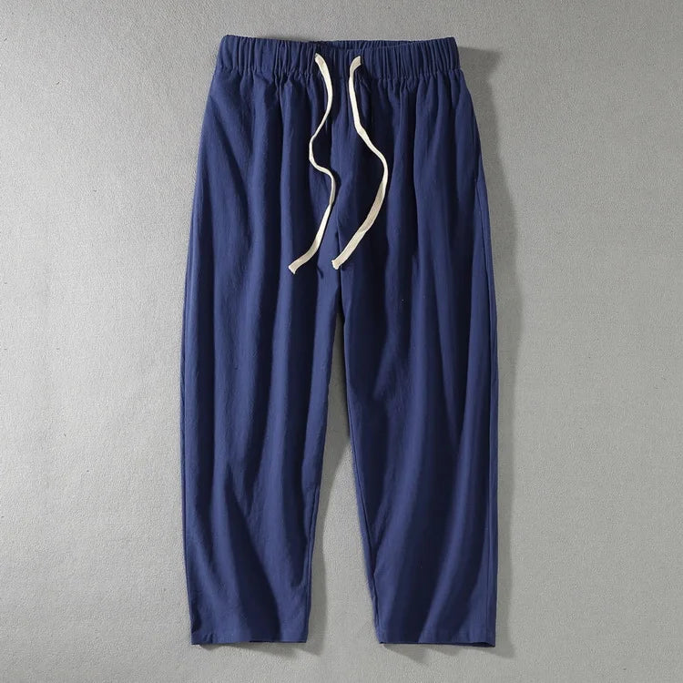 Linen Coast Trousers – 100% Pure Linen with Effortless Summer Elegance | Buy 1, Get 1 Free