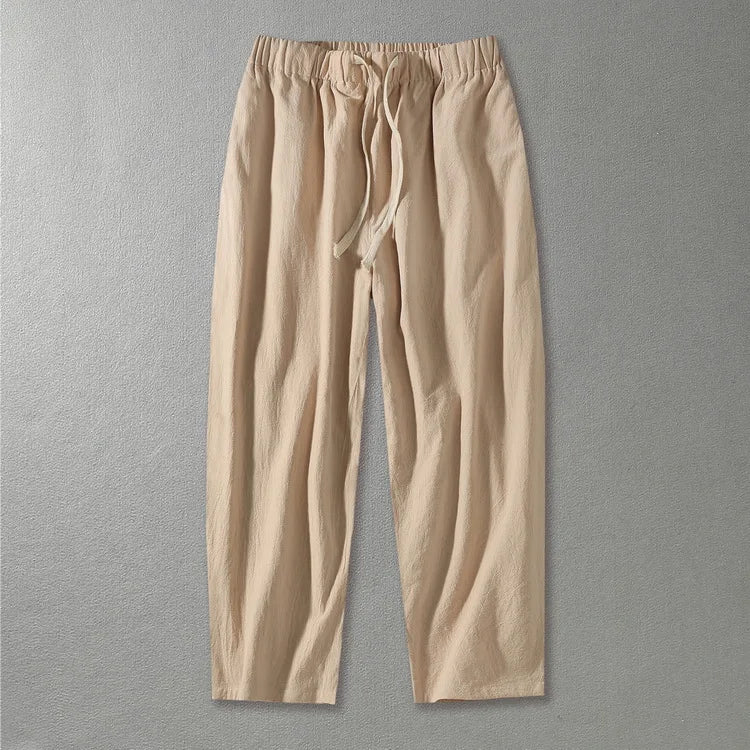 Linen Coast Trousers – 100% Pure Linen with Effortless Summer Elegance | Buy 1, Get 1 Free
