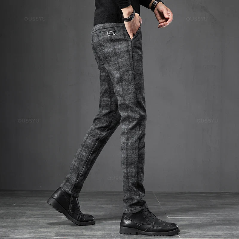 Windsor Check Trousers – Tailored Fit with Timeless British Elegance | Buy 1, Get 1 Free