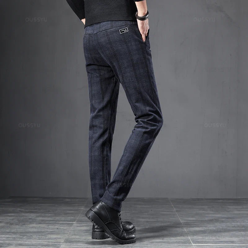 Windsor Check Trousers – Tailored Fit with Timeless British Elegance | Buy 1, Get 1 Free
