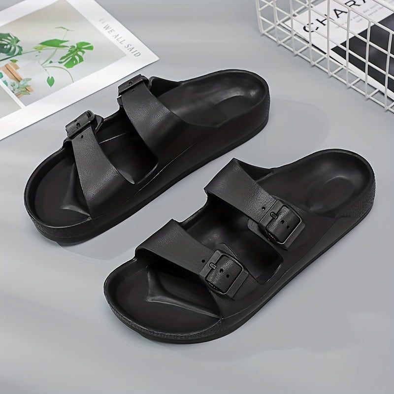 OrthoBirke Sandals – Casual Elegance with Orthopaedic Comfort and Double Buckle Design | Buy 1, Get 1 Free