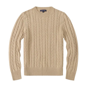 The Sandringham – Luxor Men™ Cashmere Jumper - Buy 1, Get a Scarf, Beanie & Gloves Free
