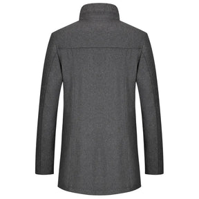The Regent Overcoat– Luxor Men™ Quilted Field Jacket - Free Express Shipping Included