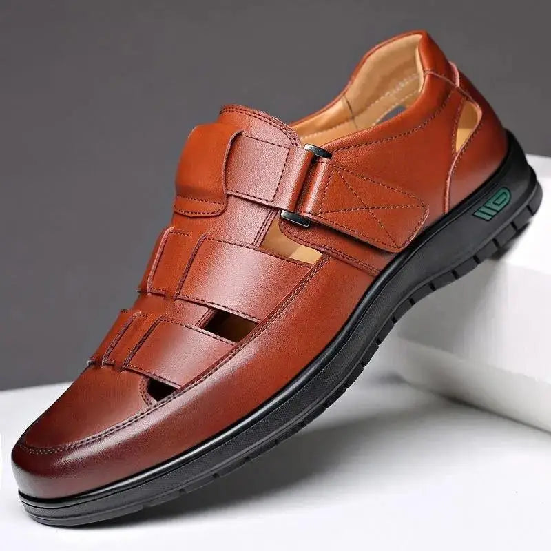 The Sicilian – Luxor Men™ Fisherman Sandal - Buy 1 Get a Wallet & Belt Set Free