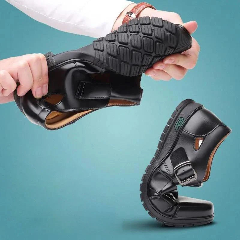 The Sicilian – Luxor Men™ Fisherman Sandal - Buy 1 Get a Wallet & Belt Set Free