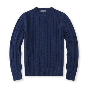 The Sandringham – Luxor Men™ Cashmere Jumper - Buy 1, Get a Scarf, Beanie & Gloves Free