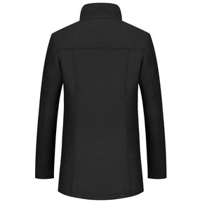 The Regent Overcoat– Luxor Men™ Quilted Field Jacket - Free Express Shipping Included
