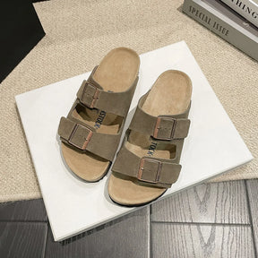 The Bavarian – Luxor Men™ Footbed Sandal - Buy 1 Get a Free Leather Care Kit