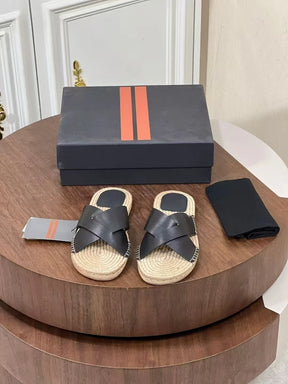 The Ibiza – Luxor Men™ Artisanal Slide - Buy 1 Pair, Get a Free Watch