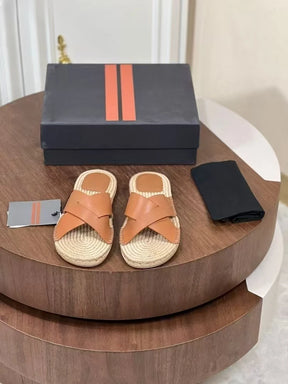 The Ibiza – Luxor Men™ Artisanal Slide - Buy 1 Pair, Get a Free Watch