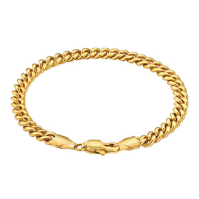 The Bond Street – Luxor Men™ Classic Curb Bracelet - Buy 1 Get a Signature Wallet