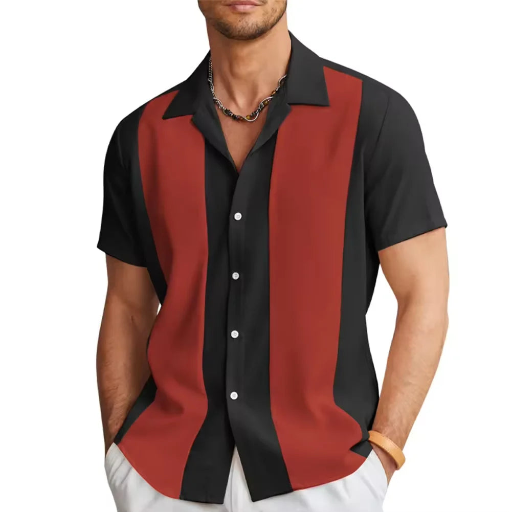 The Havana – Luxor Men™ Camp Collar Shirt - Buy 1, Get Trousers & a Belt Free